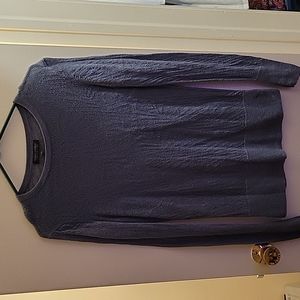 Grey See Through Banana Republic Sweater